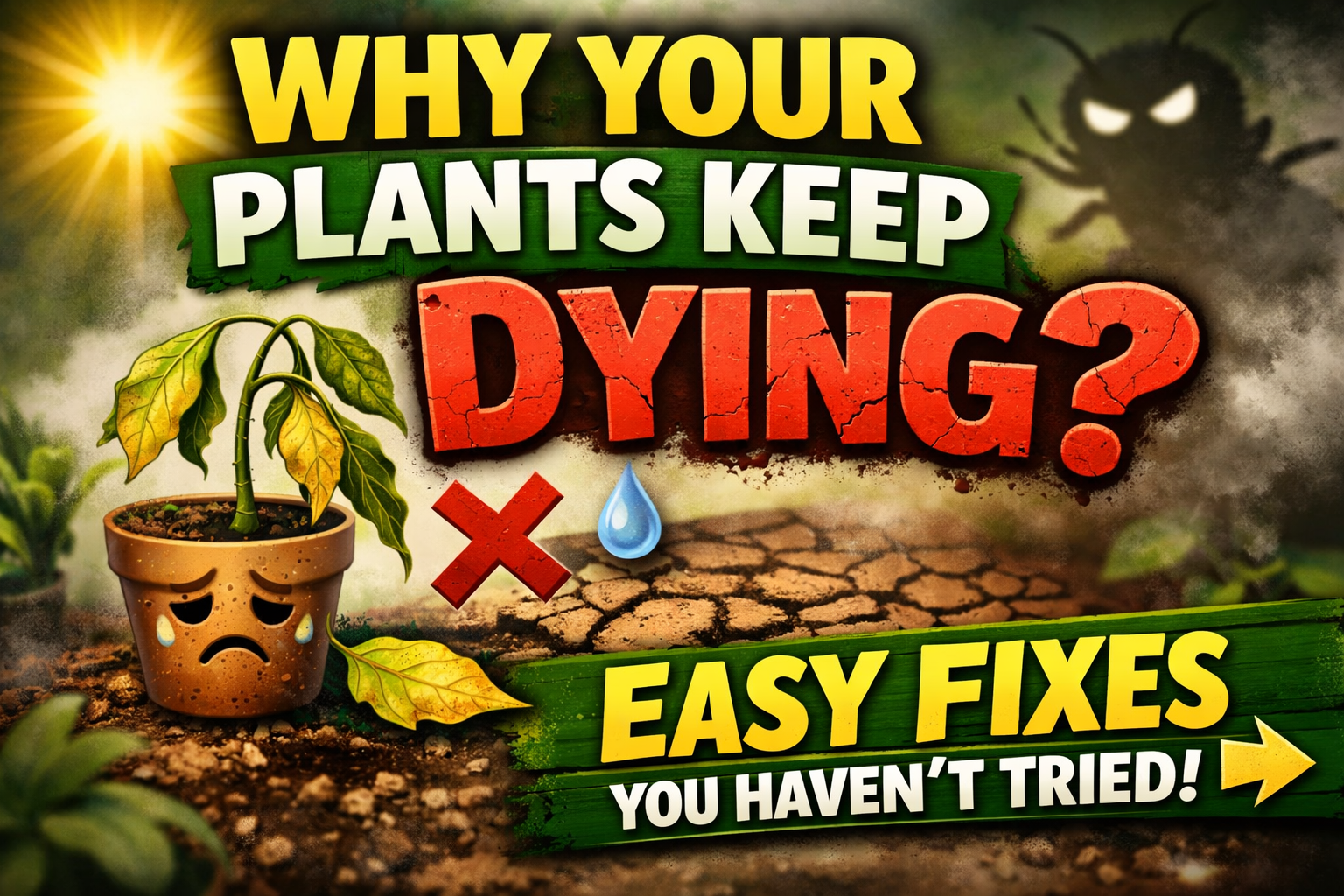 Why Your Plants Keep Dying (And the Easy Fixes You Haven’t Tried)