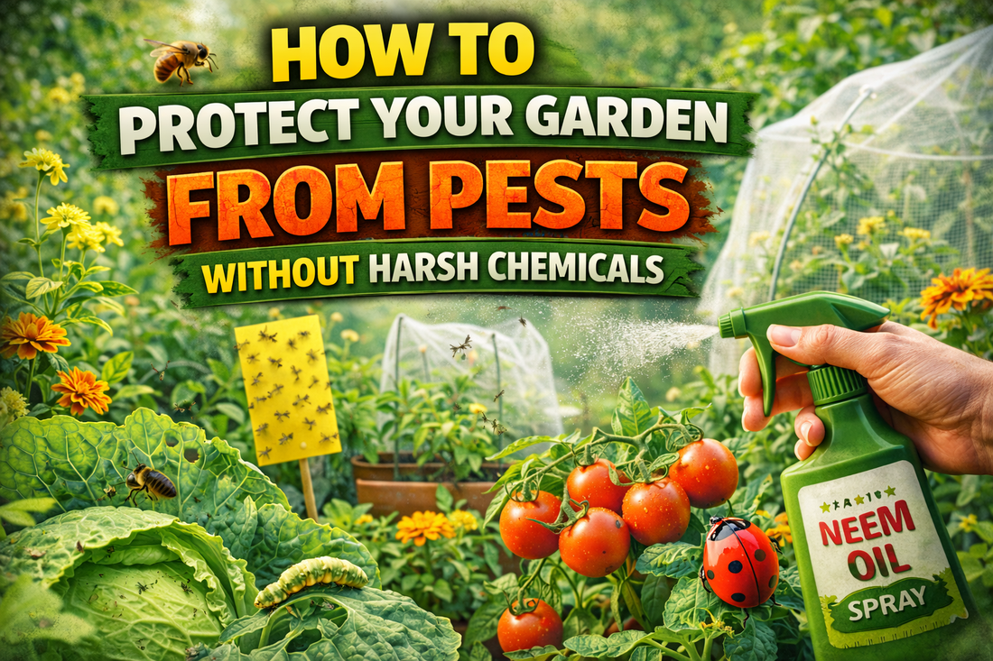 How to Protect Your Garden from Pests Without Harsh Chemicals