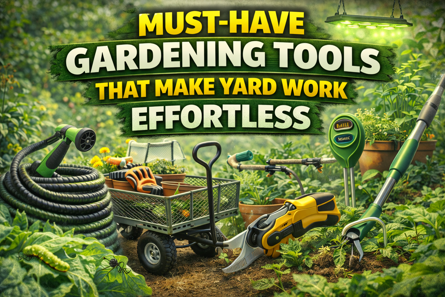 Must-Have Gardening Tools That Make Yard Work Effortless