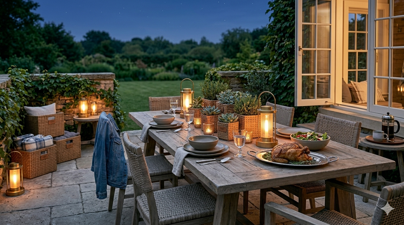 Stylish Backyard Dining Setups for Relaxing Evenings