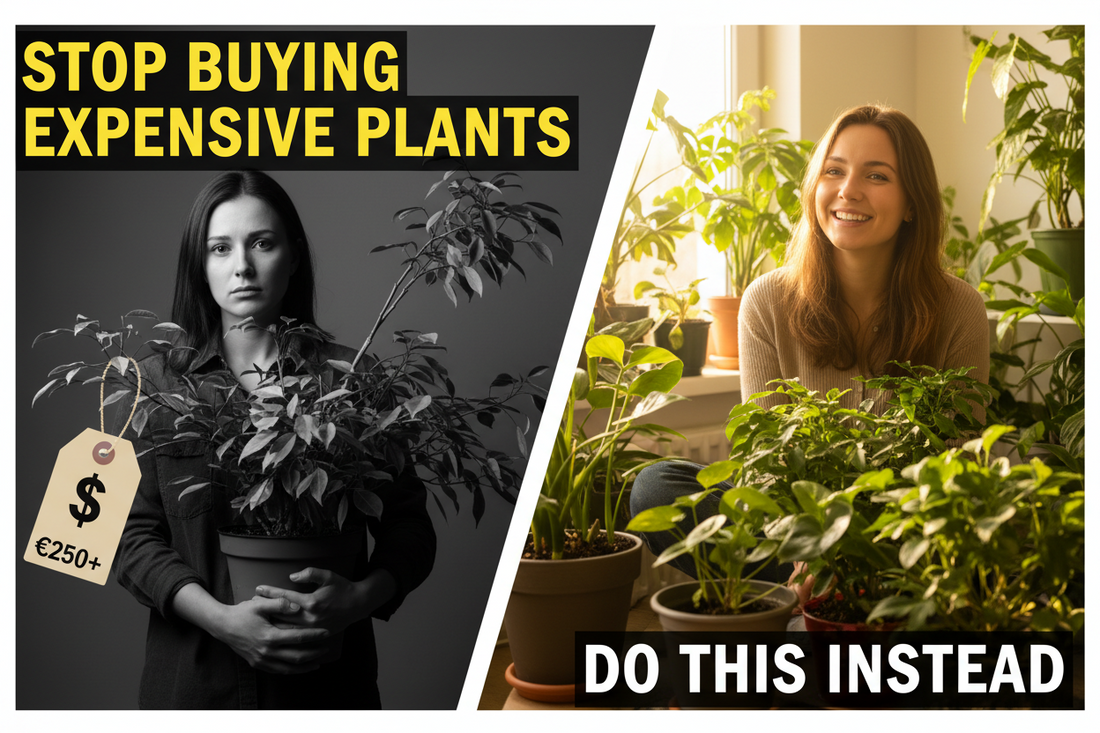 budget gardening tips instead of buying expensive plants at store